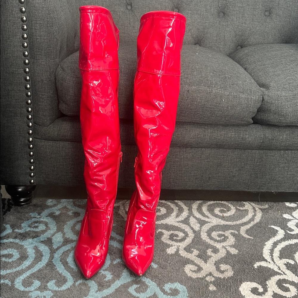 Red Women's Boots